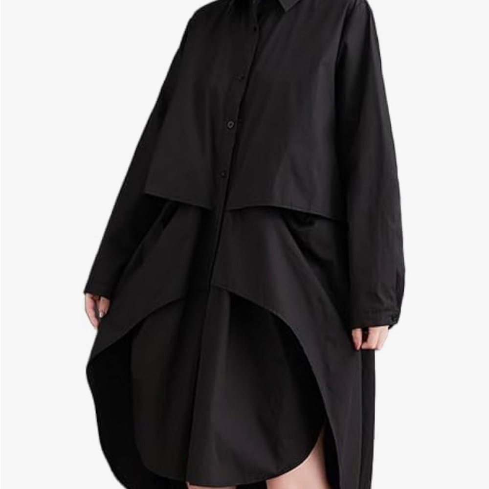 Ella Black Long Sleeve Dress